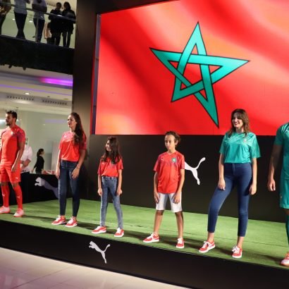 Lancement nouveau Maillot des lions de l'Atlas 7